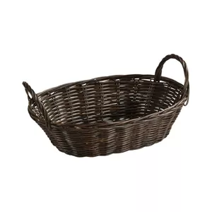 Plastmasas augļu un dārzeņu grozs KESPER DE7617646, 28×21×13 cm, pinuma plastmasa, ar rokturiem