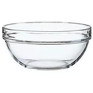 Glass serving bowl Arcoroc STACK 12 cm / 38.5 cl — tempered, stackable, microwave-safe