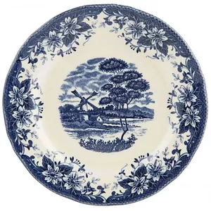 Ceramic bowl Claytan MY01185B/ZB 20.3 cm Windmill Blue