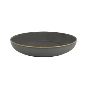 Пиала Porland из фарфора 22 см SEASONS TR1204ALM003018 тёмно‑серый, пригодна для духовки и СВЧ
