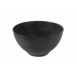 Ceramic bowl Porland TR1204ALM002426, 16 cm, black, oven & microwave safe