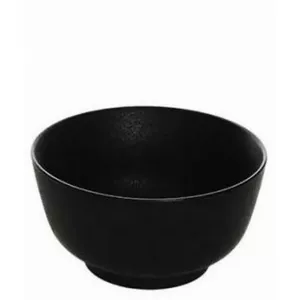 Ceramic bowl Tognana JAP 160 ml 9.5 cm, metallic matte black, food-safe