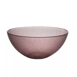 Glass Bowl WMF 25 cm, 2.5 L, pink — STYLE LIGHTS collection, microwave and dishwasher safe