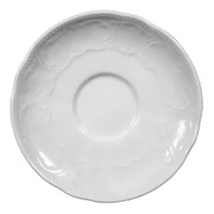 Porcelain bowl Seltmann Weiden SALZBURG UNI 14.5 cm — white serving bowl