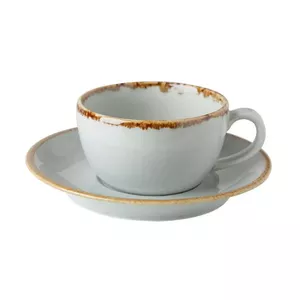 Porland porcelain cup with saucer SEASONS TR1204ALM001431 — 207 ml, grey