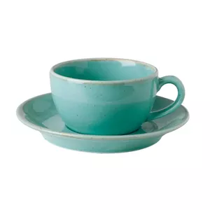 Чашка с блюдцем Porland SEASONS TURQUOISE 207 мл
