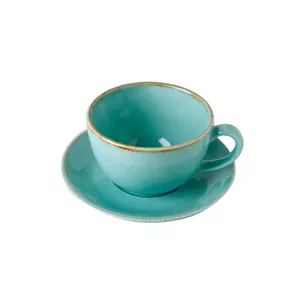 Porland porcelain bowl Seasons Turquoise 320 ml, oven- and microwave-safe, machine washable