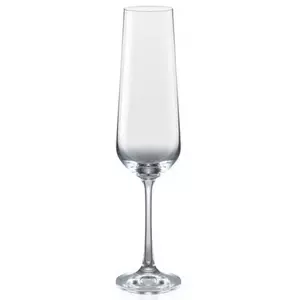 Champagne glasses set tescoma GIORGIO — 6 pieces, 200 ml, Bohemian crystal, dishwasher-safe