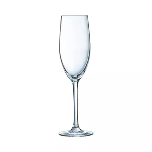 Stemmed champagne glasses Luminarc MENADES 24 cl crystal set of stemware