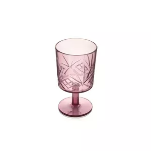 Wine glass DEPA CHARISMA 340 ml acrylic, plum pink