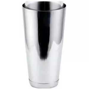 Metal cocktail shaker Stalgast PL32476000, capacity 0.9 L, dimensions 9×18 cm