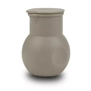 Silicone melting pot NAVA GR0210-111-039 9 cm — small kitchen melting pot with lid