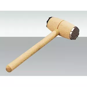 Meat hammer tenderizer KESPER 69390 Metal Wood 320 mm