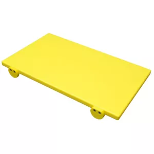 Cutting board EUROCEPPI IT26TP50302DZELT 50×30×2 cm yellow plastic