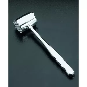 Молоток для мяса METALTEX IT0125.59.00 из нержавеющей стали — кухонный отбивной молоток