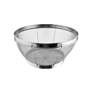 Stainless steel bowl colander Tescoma IT10428530, ø20/ø24/ø30 cm, heights 11/12.5/13.5 cm