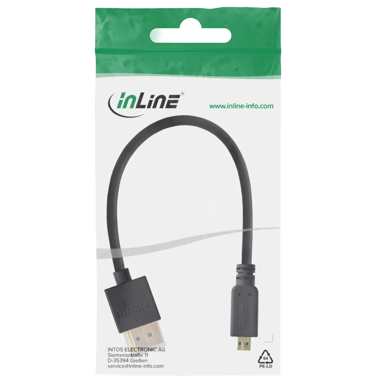 InLine High Speed HDMI Cable AM/DM Photo 4