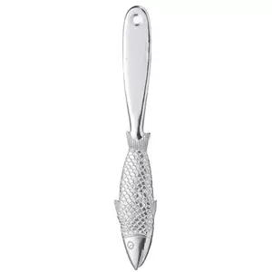 Скребок для чешуи рыб KitchenCraft GB40KCFSCALE из нержавеющей стали с эргономичной ручкой, 22×3,5 см