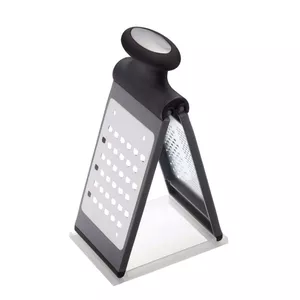 Box grater Masterclass GB40MCSPSGRATE, stainless steel sides, foldable, 12 x 8.5 x 21 cm