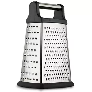 Контейнер-тёрка NAVA Misty Rive GR0210-135-114 22×14×11 см, нержавеющая сталь, 4 сменных поверхности, нескользящая основа