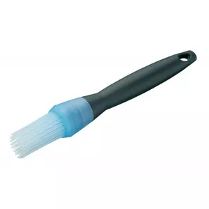 Силиконовая кухонная кисть KitchenCraft GB40KCSP2, жаропрочная до 300°C, 17,5 см, серый