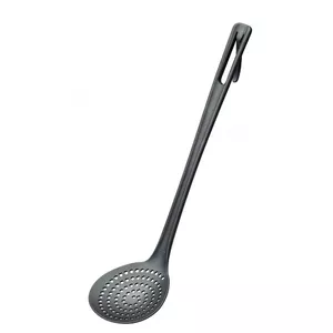 Pasniegšanas putas karote EUROCEPPI IT26EUSCP120 — rokturis 45 cm, galva 12 cm, melns neilons