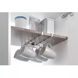 Cup holder METALTEX IT0136.49.28 Silver steel 140×280×60 mm