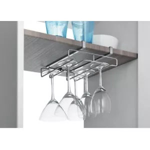 Glass shelf for glasses METALTEX IT0136.49.14 — 20×28×7 cm, holds 8 glasses
