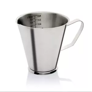 Measuring cup WAS DE1231006100 1 L, 14 cm height, graduated scale and handle