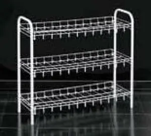 3-уровневая обувная стойка METALTEX IT0136.55.03, 64×23×59 см с LDPE-чехлом