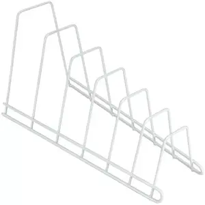 Plaukta organizators METALTEX IT0136.02.06 — metāla organizators ar 6 nodalījumiem, 34×15×18 cm