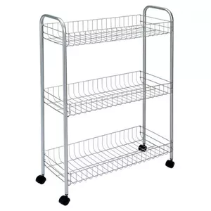 Металлическая корзина-стойка METALTEX Slim De Lux IT0134.15.03 56×23×84 см металлический органайзер