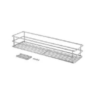 Полка METALTEX с металлическим выдвижным поддоном IT0136.17.42, поддон 12×42×7 см, покрытие Polytherm