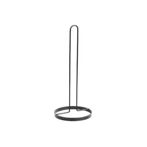 Kitchen towel holder KESPER DE7690004 — black metal, 32.5 cm