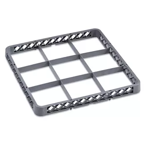 WAS washing basket extension DE1239861009 — 9 compartments, 50×50×10 cm