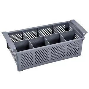 Dishwasher cutlery basket WAS DE1239861008, 43×21×15 cm, 8 compartments