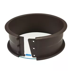 Round 20 cm silicone cake mold with glass base Lurch DE5500085041, 100% platinum silicone, borosilicate glass