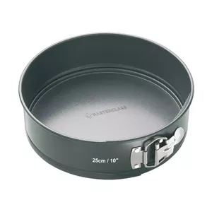Baking tin Masterclass, steel 25×8 cm, removable base, grey — Masterclass
