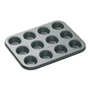 Baking pan Masterclass GB40KCMCHB17 26×19.5 cm, 12-cavity silicone-coated carbon steel