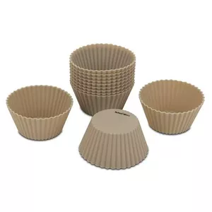 Silicone cookie molds NAVA GR0210-111-067, 12 pcs, Ø 6.5 cm each