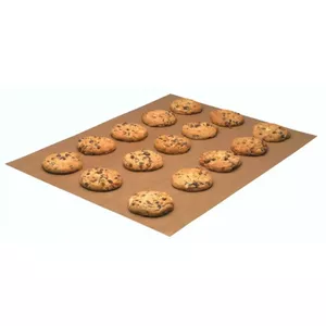 Кулинарный лист KitchenCraft GB40KCNSSHEET 40 x 33 см многоразовая пергаментная бумага, пригодна для посудомойки, серый