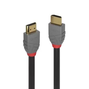 Lindy 36962 HDMI kabelis 1 m HDMI Type A (Standard) Melns, Pelēks
