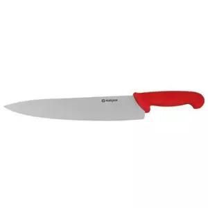 Kitchen knife Stalgast VIRTUVES NAZIS 25 cm, red handle