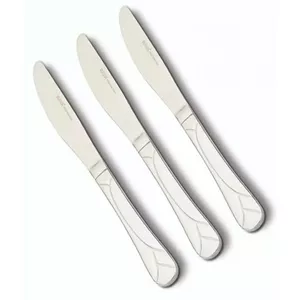 Utility knife set NAVA GR0210-127-022, stainless steel, 3 pieces