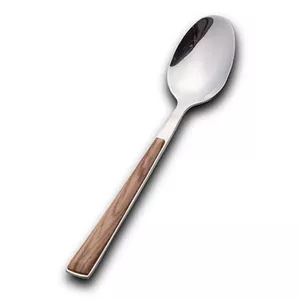 Teaspoon NAVA ARIANA 17.3 cm stainless steel with wood-effect handle