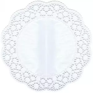 Paper cake boards Papstar DE1812261, 36 cm diameter, unbleached paper, pack of 6