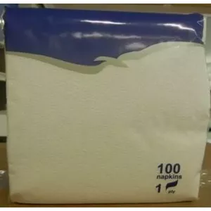 Paper napkins Lenek LY6424110072001 — 24 packs, 100 sheets each, white, disposable