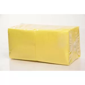 Paper napkins Lenek 24/1 400GB light yellow, pack 500 g
