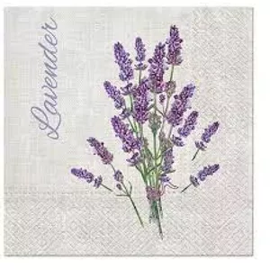 Paper napkins Paw Decor Collection PL11SDL120103 33×33 cm Lavender For You, 3-ply