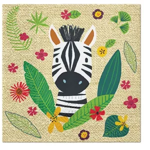 Papīra salvetes Paw Decor Collection PL11SDL301100 33×33 cm Jungle Friends, 20 gab.